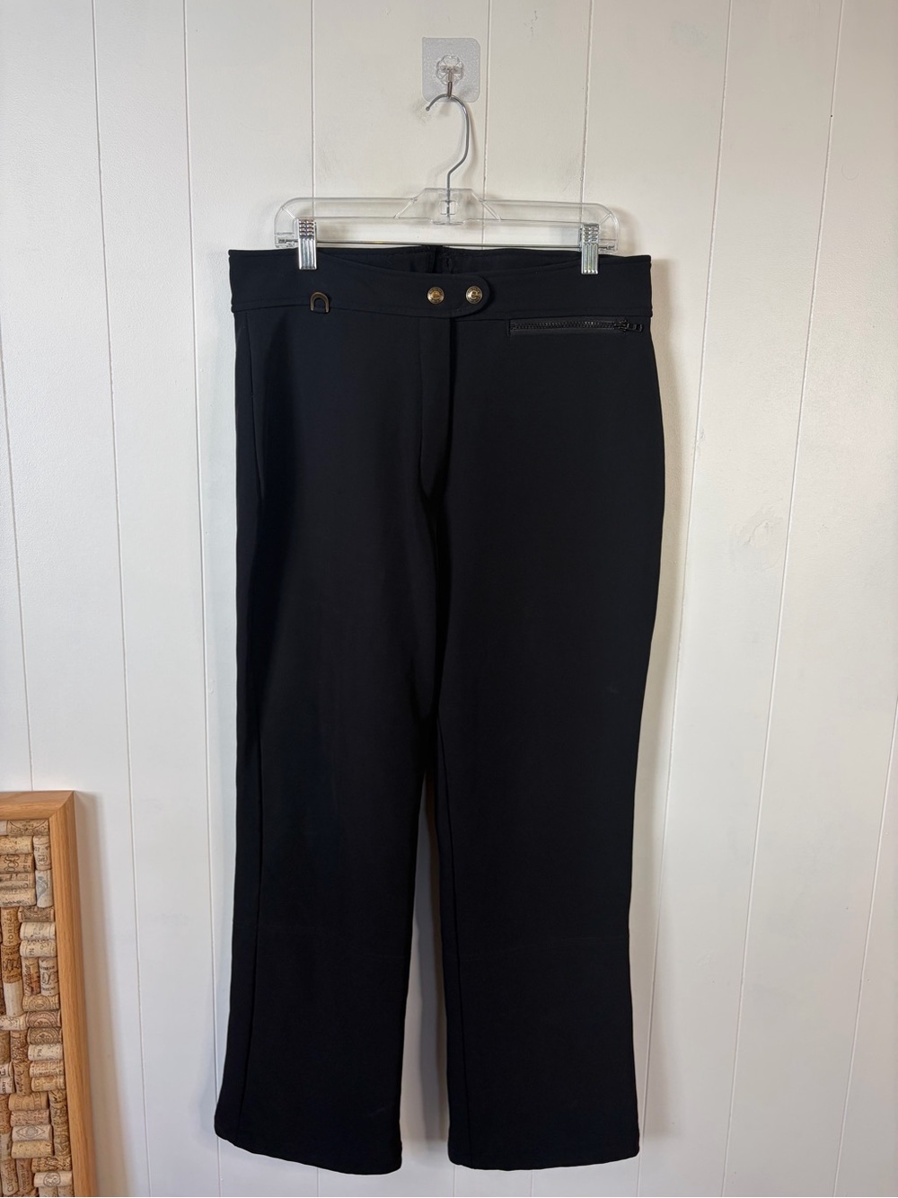 Energi Womens Size XL short petite Black Ski Pants Snowboard Snow Winter Stretch